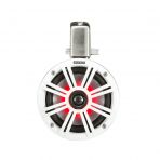 KM Marine 6.5" (165 mm) Tower Coaxial Speaker System with Charcoal LED Grills