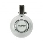 KM Marine 8" (200 mm) Tower Coaxial Speaker System with White LED Grills