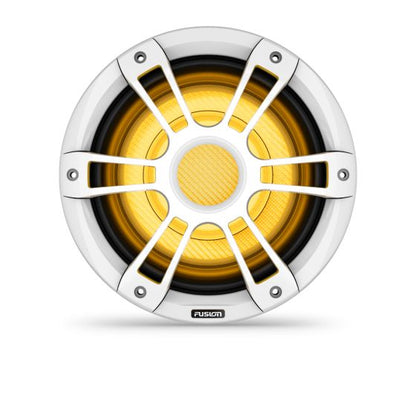 Fusion SG-SL103SPW 10" 3i CRGBW LED Subwoofer 600W - Sports White